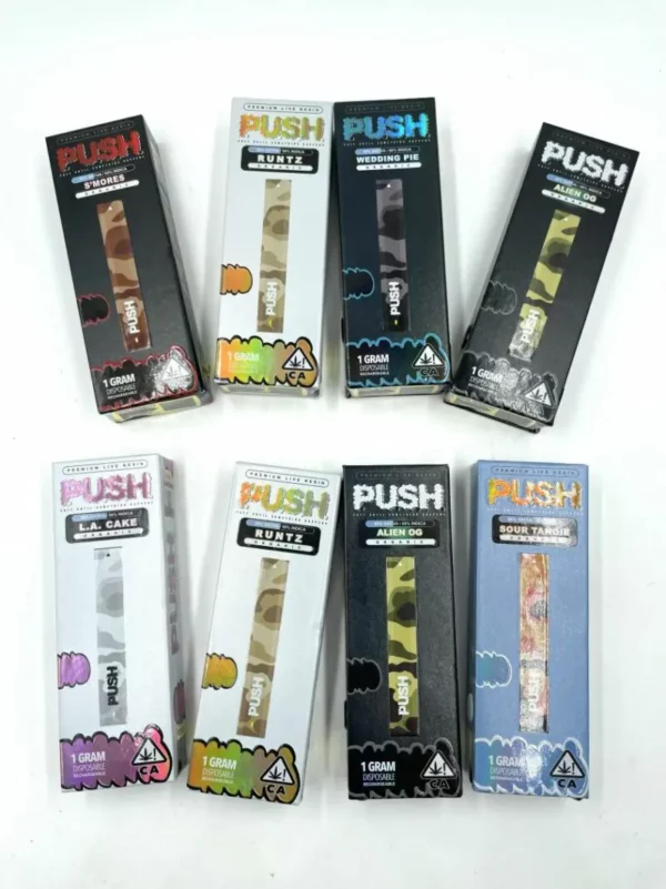 push cart disposable available in stock now at affordable prices, disposable thc vape carts available in stock now, buy live resin disposable carts now